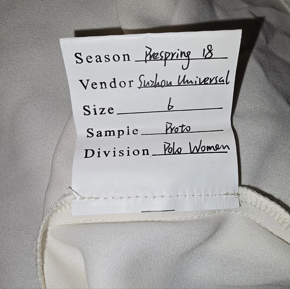 Polo Ralph Lauren Lush Velvet Flared Silver Midi Skirt | Sz 6 - Picture 15 of 16